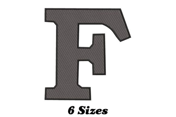 Alphabet Letter F Embroidery Review