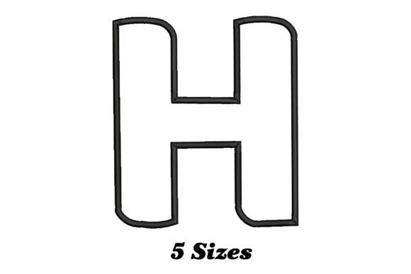 Alphabet Letter H Outline: A Seasonal Embroidery Review