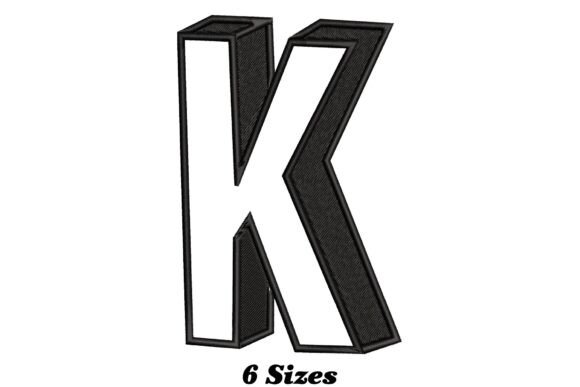 Alphabet Letter K Embroidery Design Review
