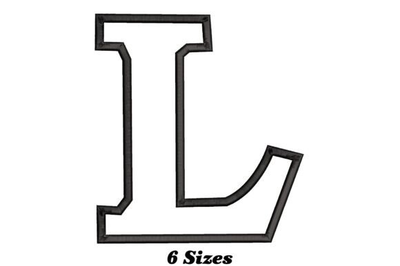 Alphabet Letter L Outline Design Review