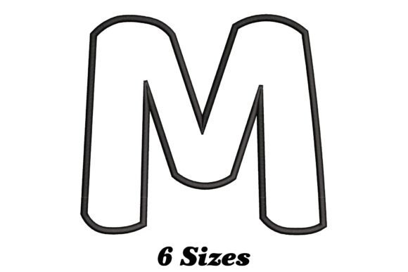 Alphabet Letter M Outline Review