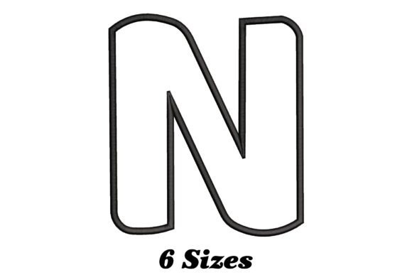 Alphabet Letter N Outline: A Designer’s Review