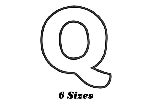 Alphabet Letter Q Outline Review