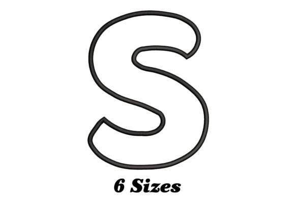 Alphabet Letter S Outline Review