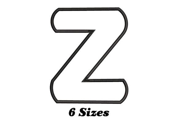 Alphabet Letter Z Outline Review