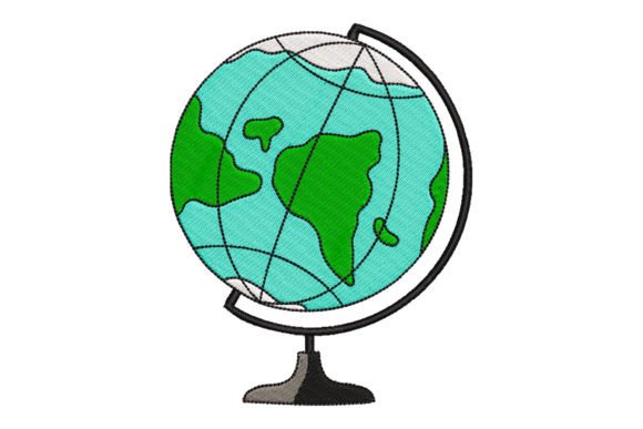 Earth Globe Embroidery Review for Seasonal Products