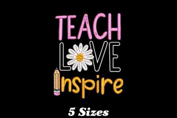 Heartwarming Teach Love Inspire Embroidery Review