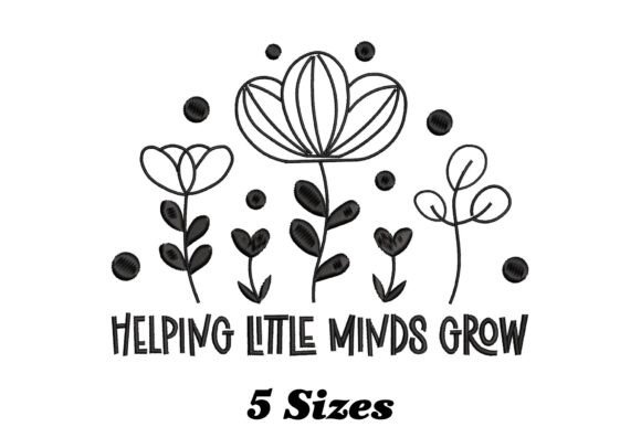 Helping Little Minds Grow Embroidery Review