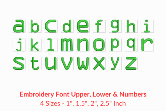 Microscan Fonts Embroidery Design Review