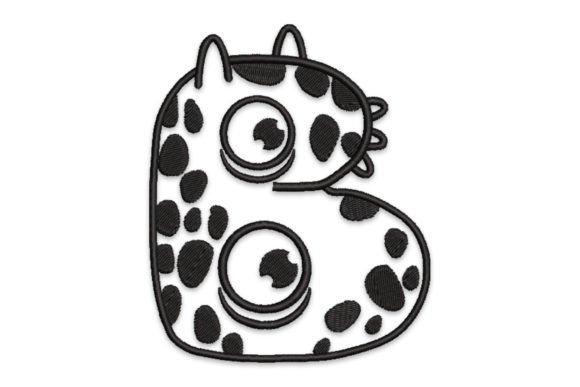 Monster Alphabet Letter B Design Review