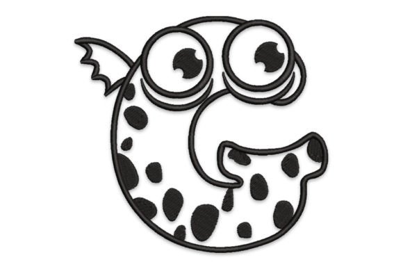 Monster Alphabet Letter G Design Review