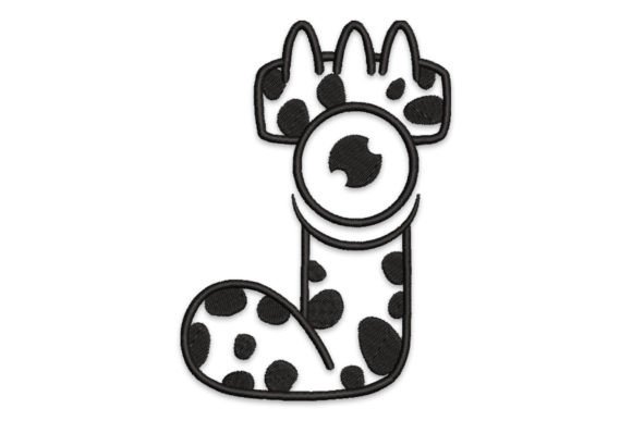 Monster Alphabet Letter J Design Review