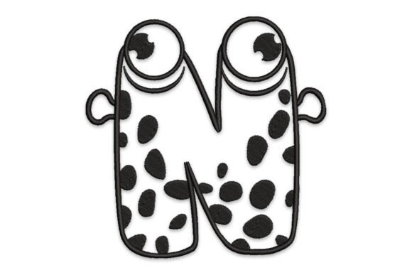 Monster Alphabet Letter N Review for Boutique Apparel