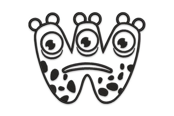 Monster Alphabet Letter W Review for Etsy Sellers