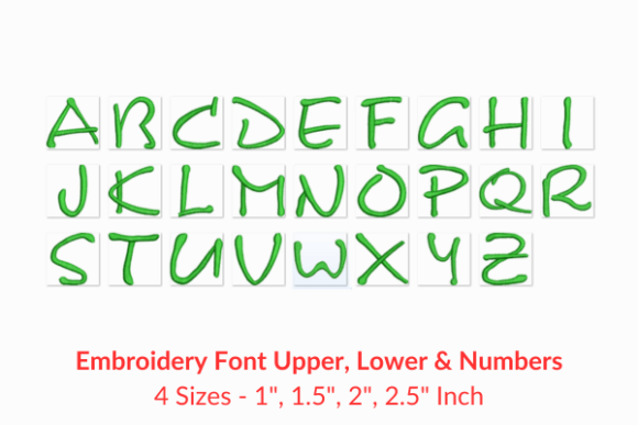 Pixie Font Review for Etsy Embroidery Sellers