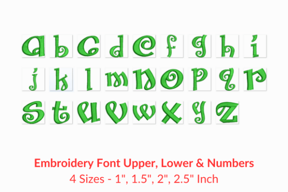 Santas BigSecret Font: A Seller's Review for Embroidery Shops