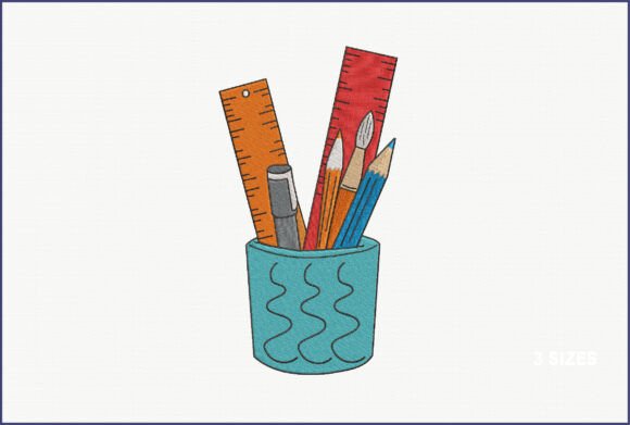 Stationery Holder Embroidery Design Review